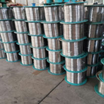 Stainless steel wire with steel shot