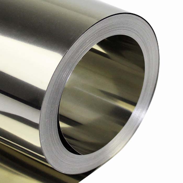Mirror stainless steel strip