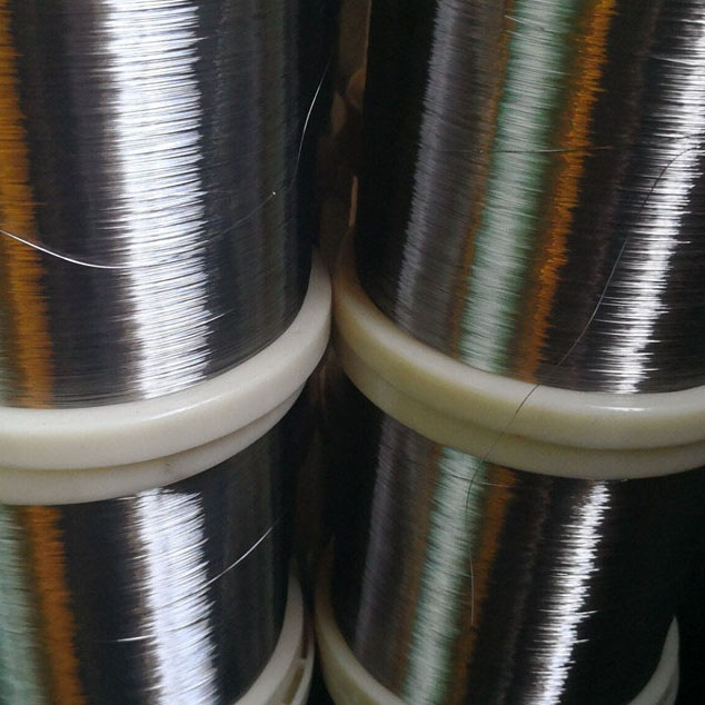 Stainless steel medical device wire